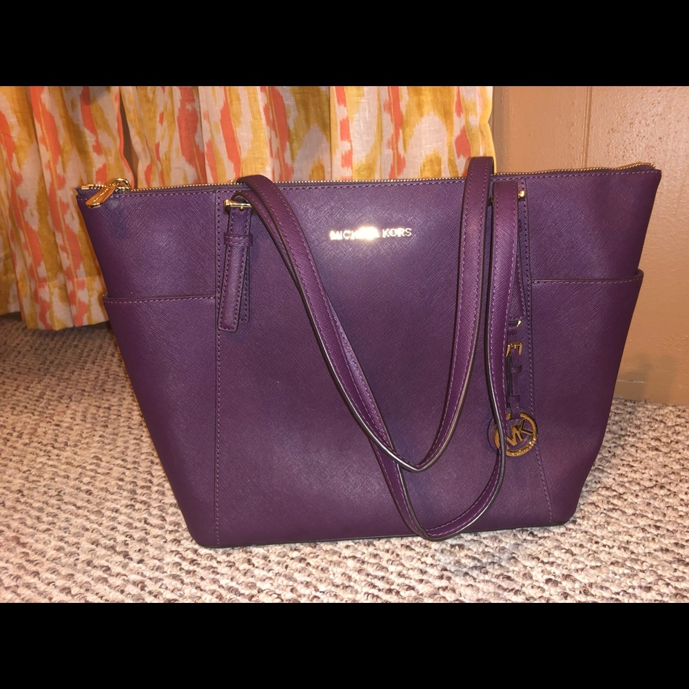 Purple Michael Kors Purse